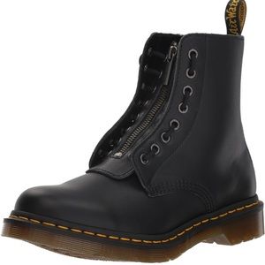 Dr. Martens 1460 Pascal front zip boots